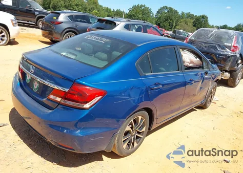 2013 Honda Civic Ex from USA, damaged, VIN 2HGFB2F82DH544869